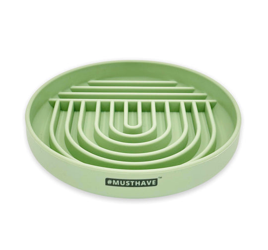 Slow Feeder Dog Bowl w/ Suction Cup